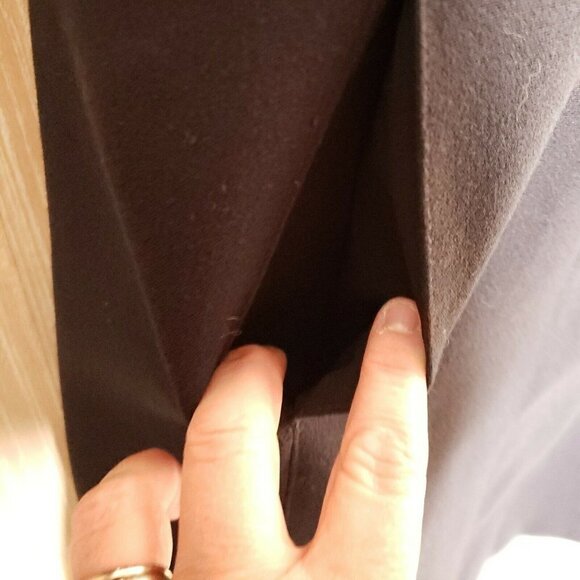 Vince Camuto Womens Black 3/4 Sleeve Fit Flare Heavy Knit Dress 6 - Picture 5 of 8